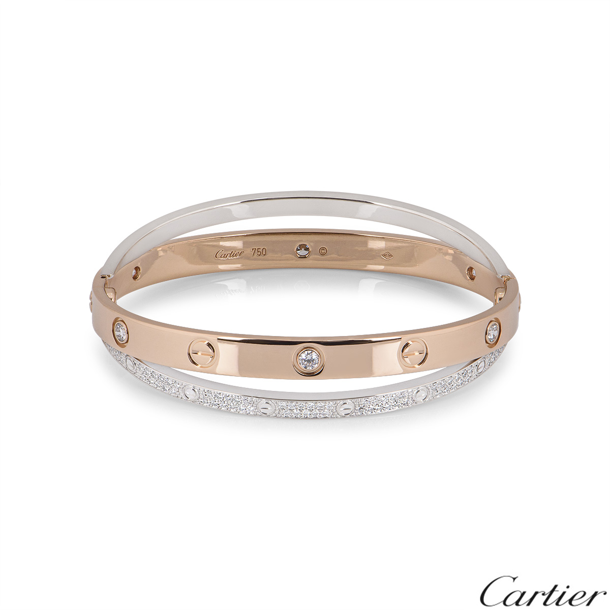 Cartier love sales bracelet pink